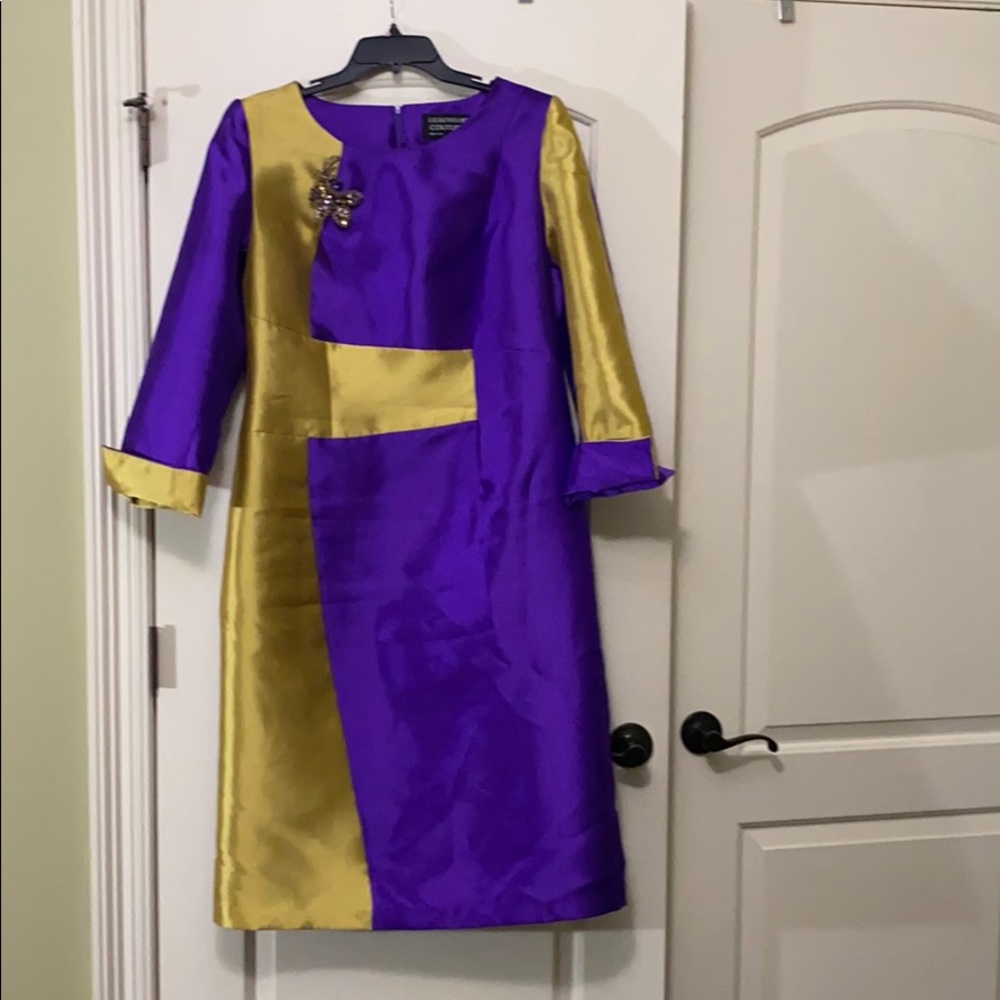 Ladies Color Block Dress size 12   $70